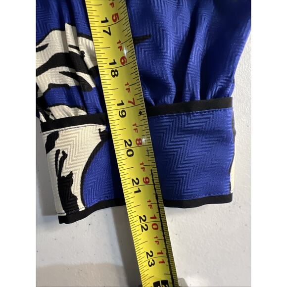 Veronica Beard NWT Milan Floral print Silk Blend Jacquard Blouse Size 10 Org$395 - Picture 12 of 14